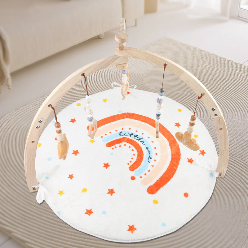 Wooden Baby Fitness Activity Rack