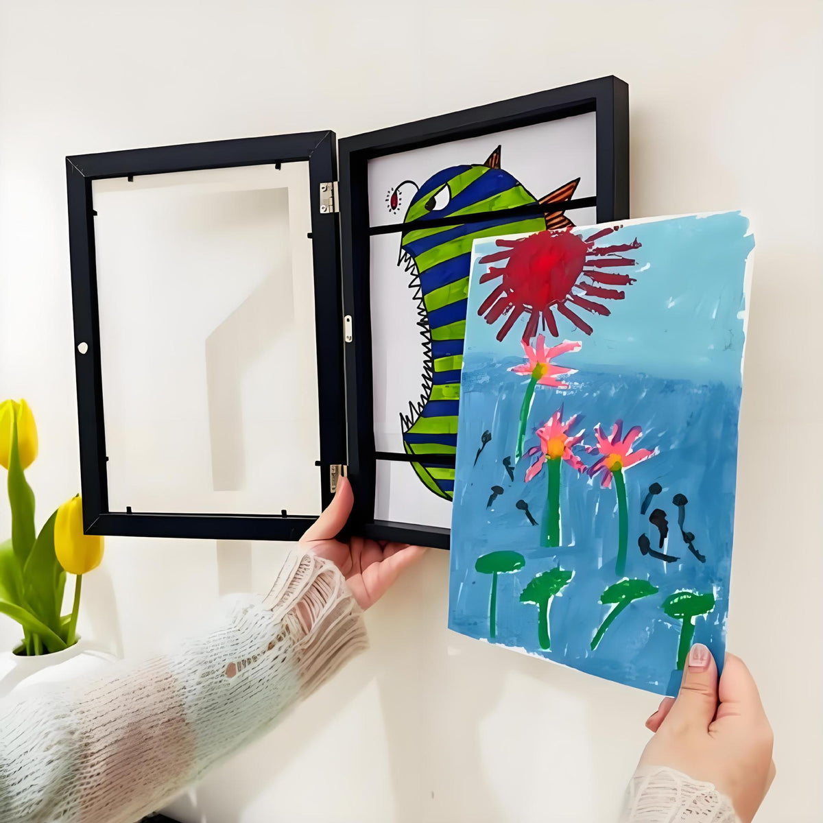Kids Art Display Frame for Creative Projects