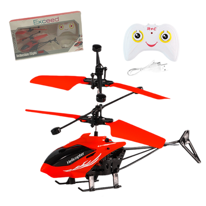 Remote controlled airplane helicopter rechargeable children's toy