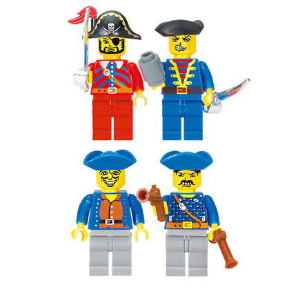 Pirate Ship Building Blocks for Kids - Educational Toys! 🏴☠️🧱