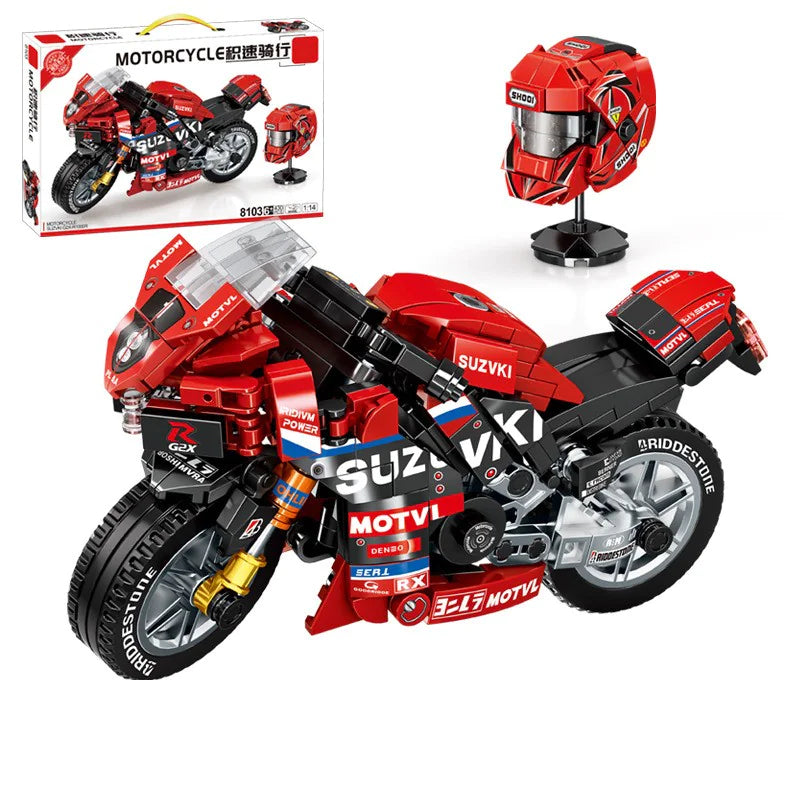 Build the Ride: Motorcycle Model Educational Toy for Future Engineers! 🏍️🧠