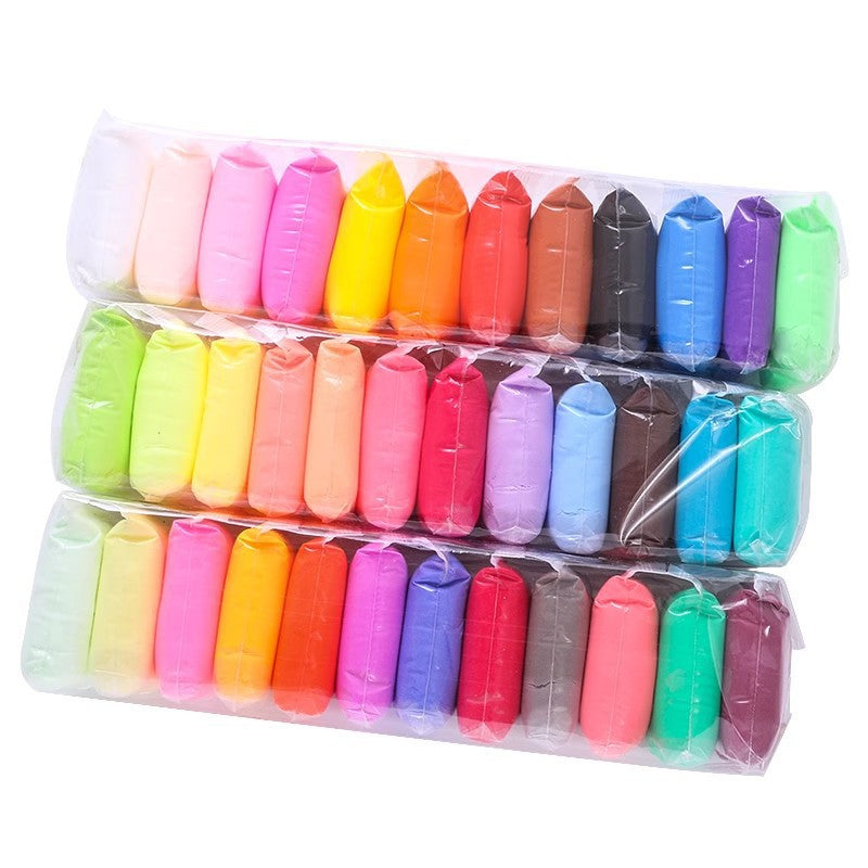 Ultra-Light Modeling Clay Set – 12, 24 or 36 Colors