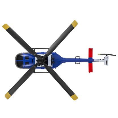 Master the Skies in Minutes: The Ultra-Stable 6-Axis Gyro RC Helicopter Blue