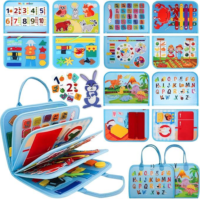 Felt Activity Book Busy Board – Nine Styles