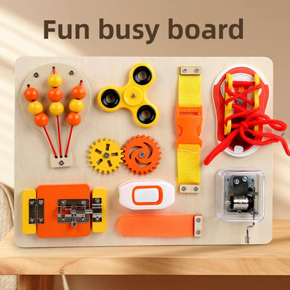 Montessori Busy Board Educational Toy