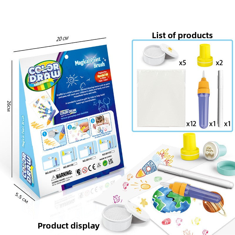 Magic Drawing Pens Set for Kids – 8 Piece-Count Options 6011d symphony brush21pcs