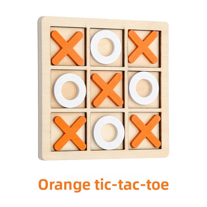 Wooden Board Game Set for Kids