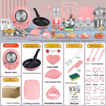 Mini Kitchen Pretend Play Toy Set