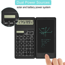 T3 Solar Calculator with LCD Writing Board