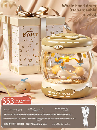 Rechargeable Educational Drum Toy for Babies