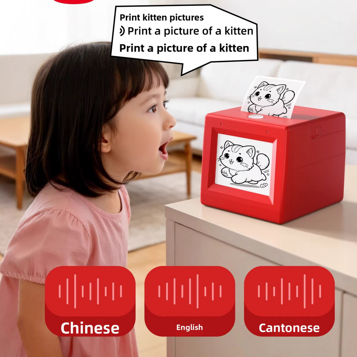 Magic Voice Printing Toy for Kids