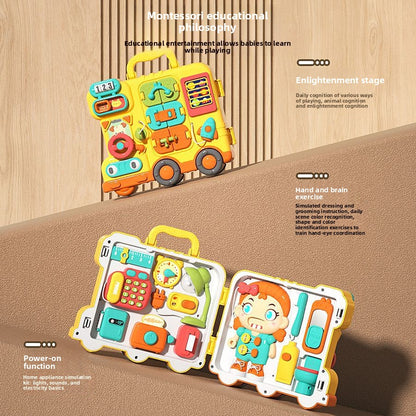 Busy Board Puzzle Insert Toy for Kids