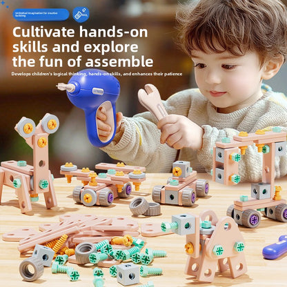 Kids Tool Box Building Toy with Electric Drill