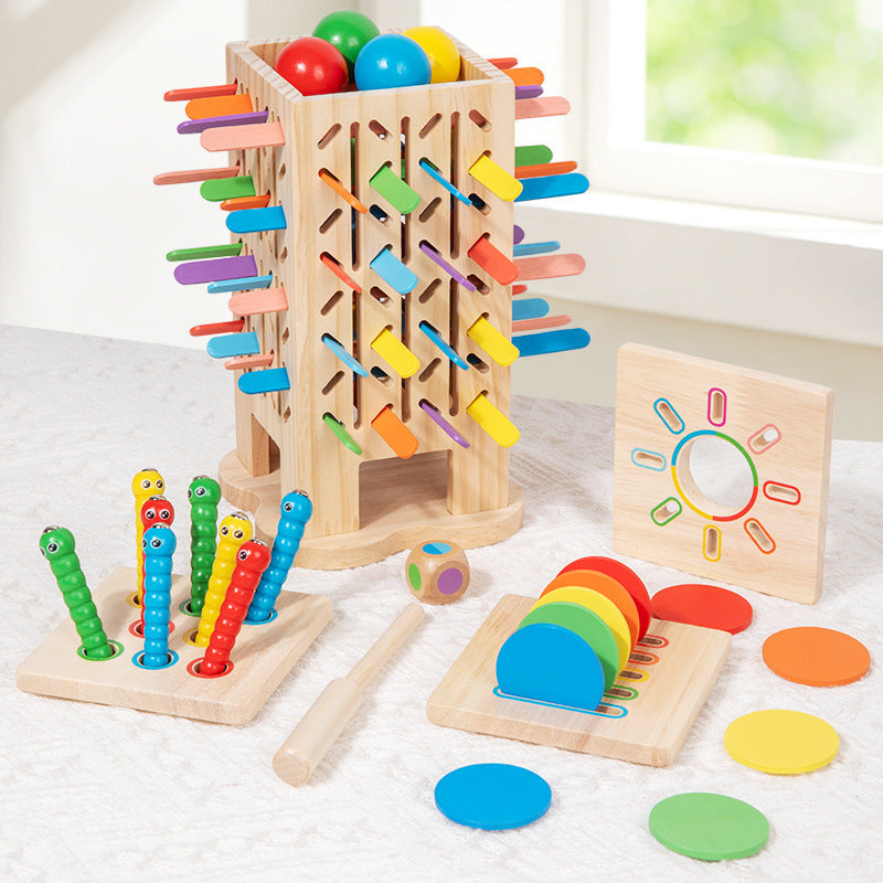 Wooden Montessori Math Stick Game for Kids