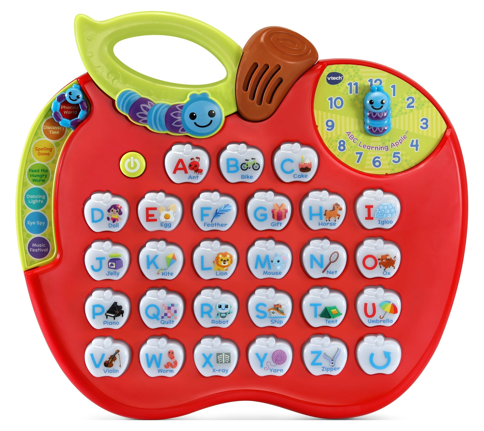 ABC Learning Apple Interactive Alphabet and Phonics Toy for Preschoolers, 2-5 Years