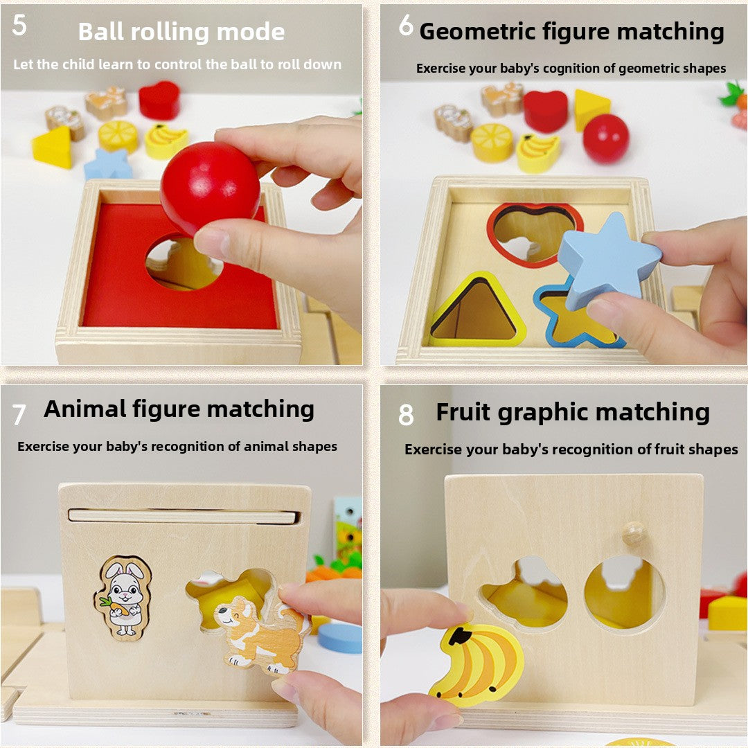 Montessori Wooden Blocks Set for Kids