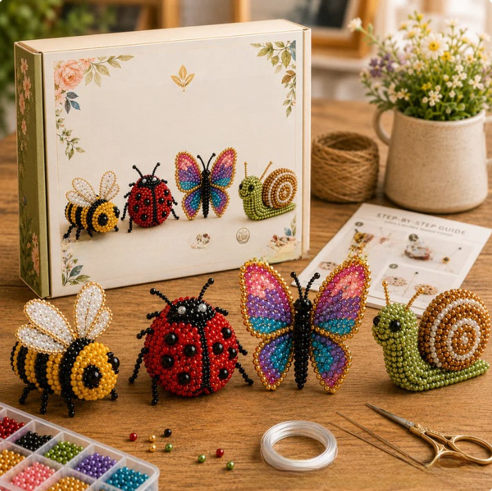 3D Beaded Animal Craft Kit