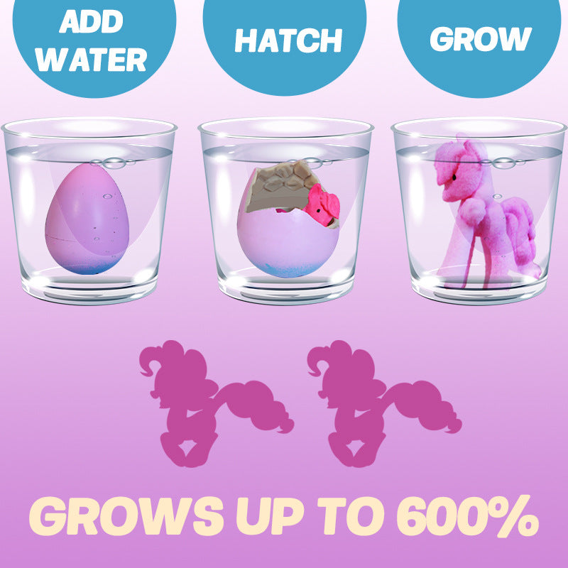 Unicorn Hatching Egg Toy Set
