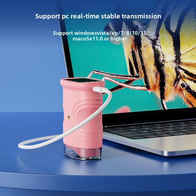 Handheld Kids Microscope for Science Exploration