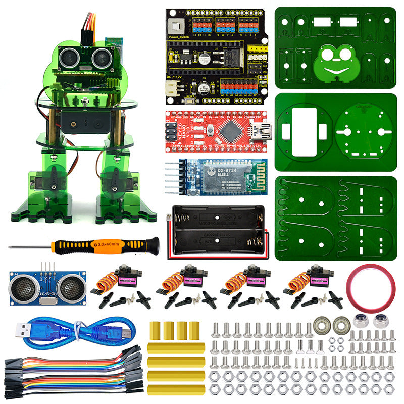 Arduino-Compatible Bipedal Robot Programming Kit