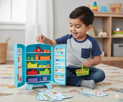 Cool Calculations: Learning Resources Sorting Snacks Mini Fridge! 🧊🍎
