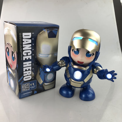 Electric Dancing Robot Toy with Music and Lights