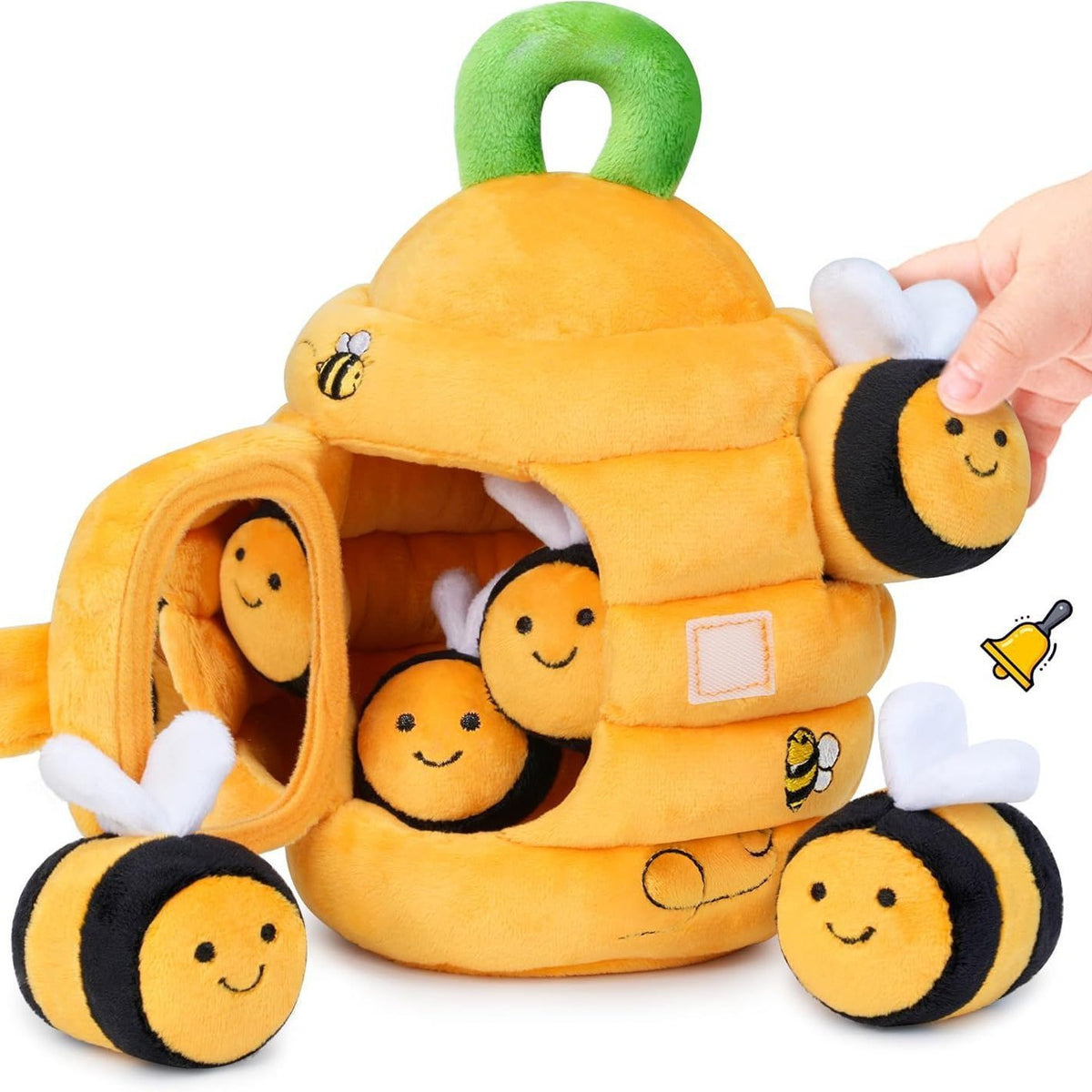 Plush Farm Sensory Toy for Infants