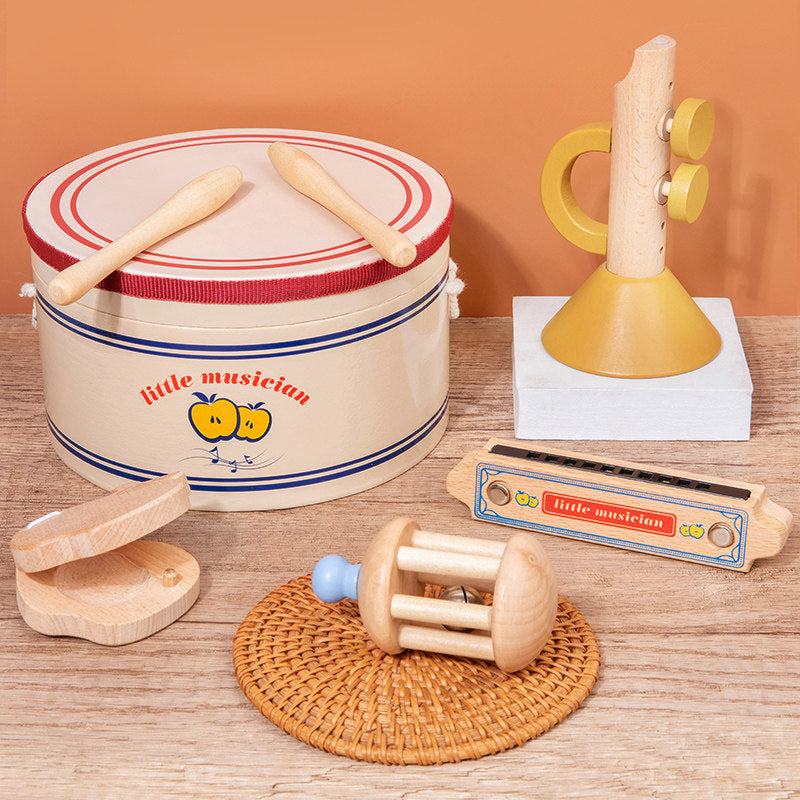 Montessori Wooden Musical Instrument Set
