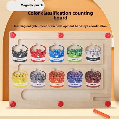 Wooden Magnetic Learning Toy Set