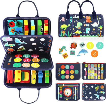 Montessori Felt Busy Board for Early Learning