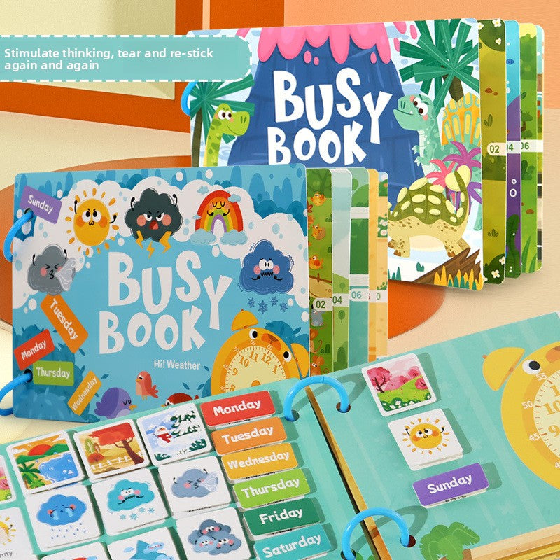 Early Education Busy Book for Kids