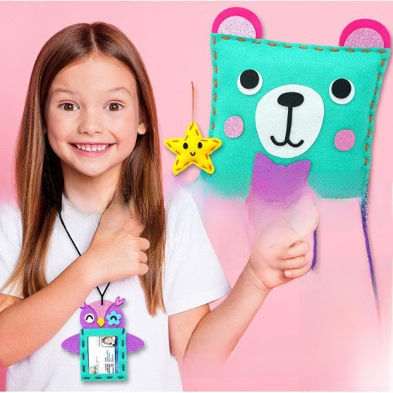 Felt Sewing Kit for Kids – Animal Craft Projects