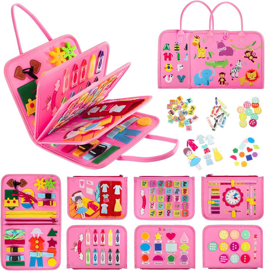 Felt Busy Board – 28 × 44 cm Theme & Layer Options