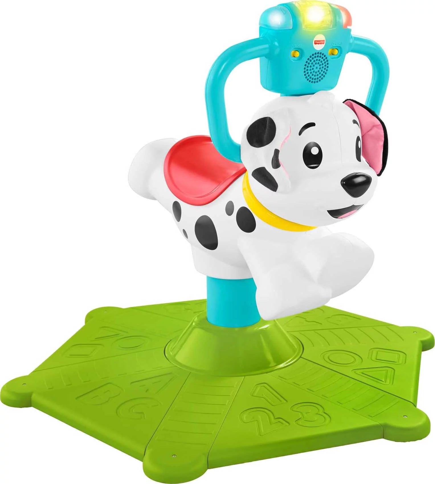 Bounce and Spin Puppy Musical Ride-On Learning Toy for Babies and Toddlers