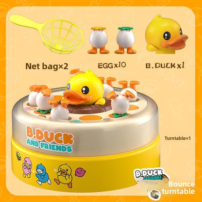 Bouncing Yellow Duck Toy for Kids
