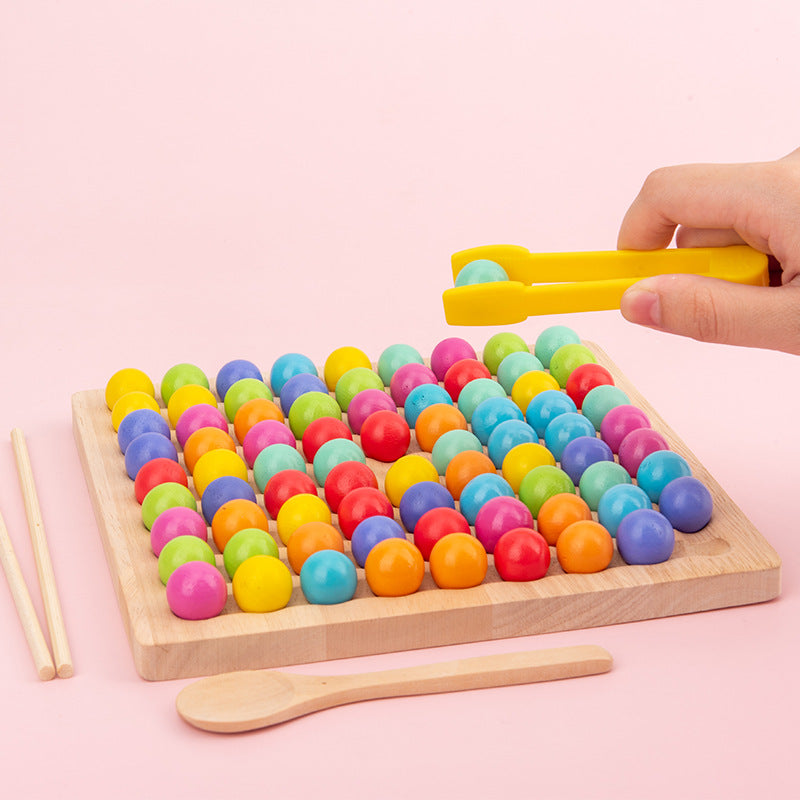 Wooden Bead Puzzle Toy for Kids