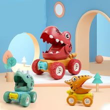 Dinosaur Push-and-Go Sliding Car Toy