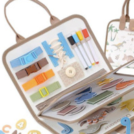 Felt Busy Board – 50 × 50 cm Theme & Page Options