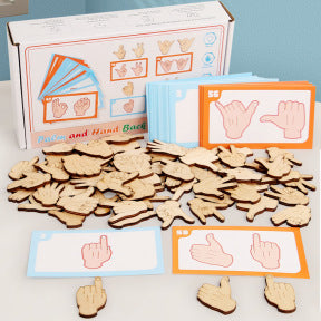 Montessori Finger Math Learning Toys for Kids
