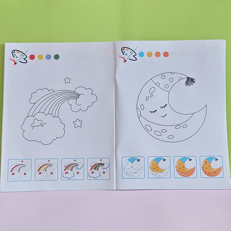 Childrens Animal Transportation Coloring Book