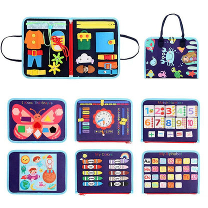 Felt Learning Board for Early Education