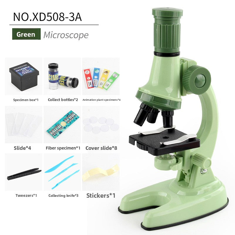 Portable Microscope Kit for Kids Science