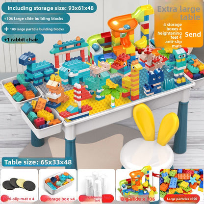 Large Building Block Table for Kids