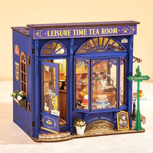 Build Your Own Serene Escape: The Handcrafted Tea Room Miniature Kit