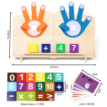 Wooden Finger Counting Math Toy – Activity Options