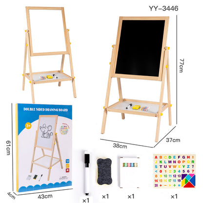 Double-Sided Drawing Board for Kids