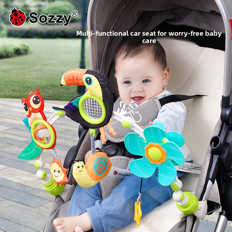 Baby Stroller Toy with Bed Clip