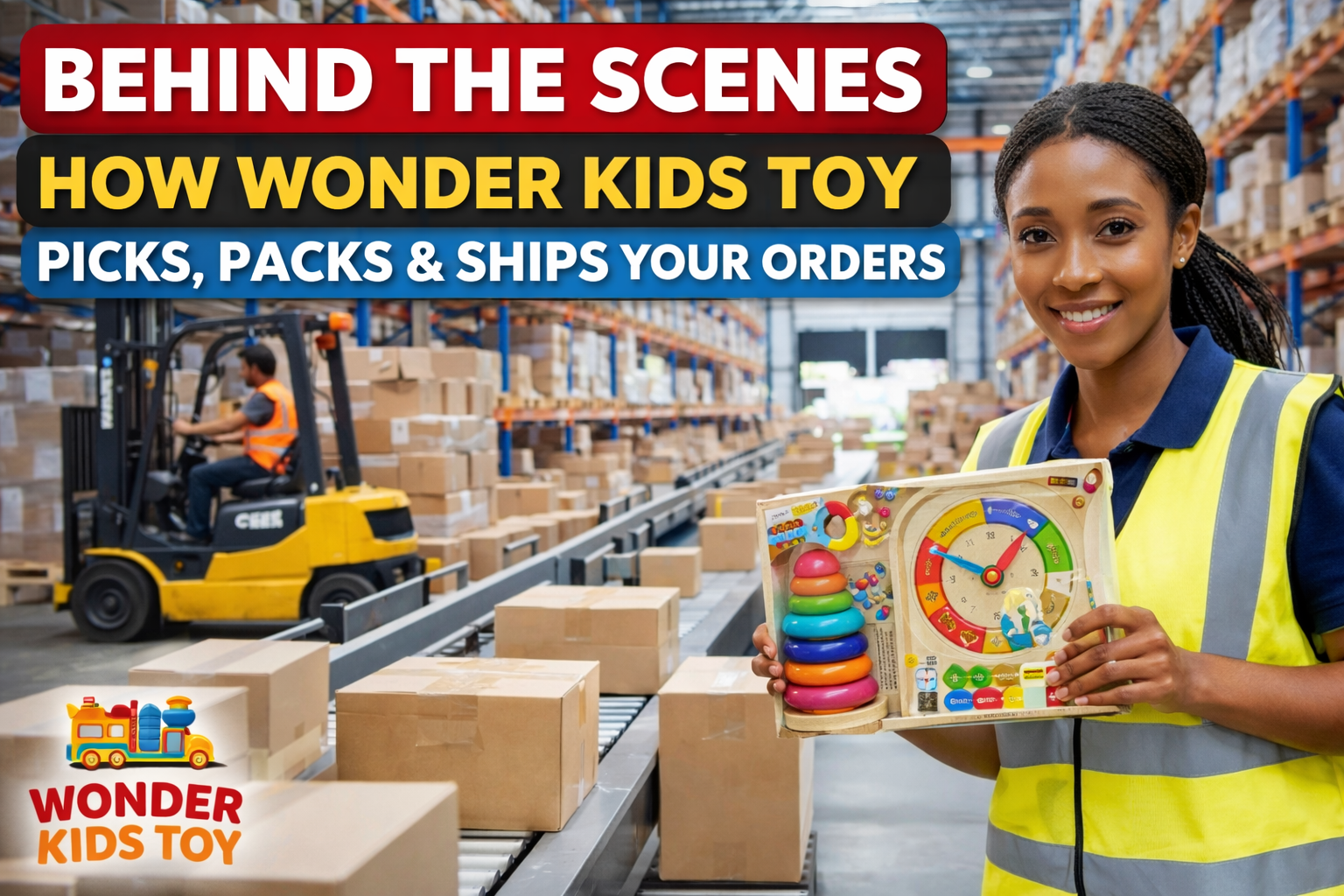 Load video: Behind the Scenes: How Wonder Kids Toy Picks, Packs &amp; Ships Your Orders - make thumbnail with this headline