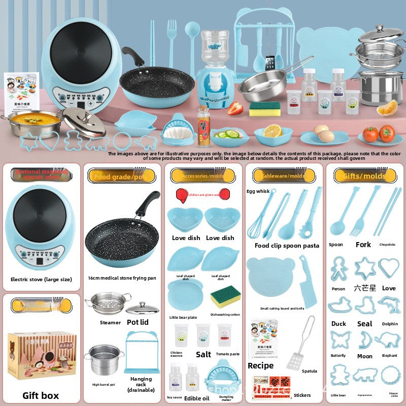 Mini Kitchen Pretend Play Toy Set
