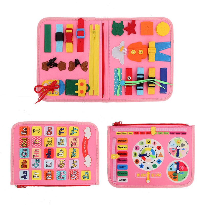 Felt Learning Board for Early Education
